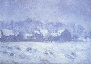 Snow Effect at Giverny Claude Monet